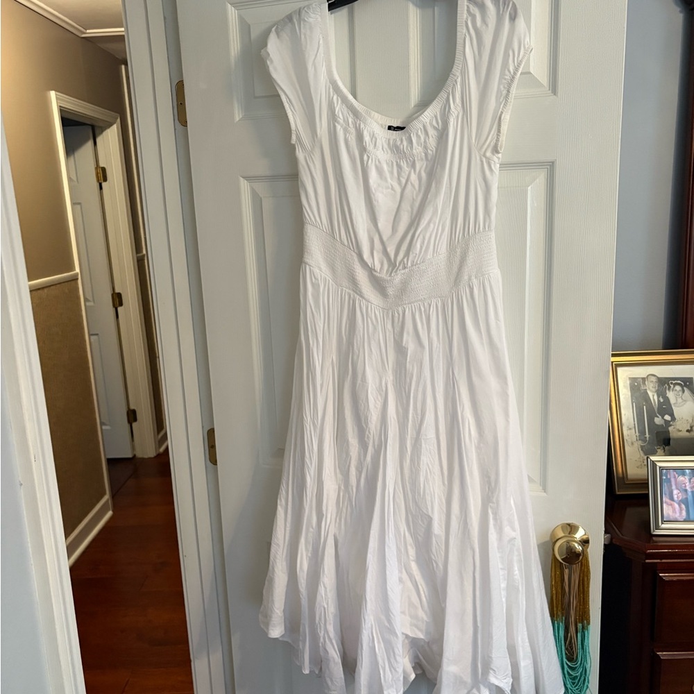 INC International Concepts White Midi Dress